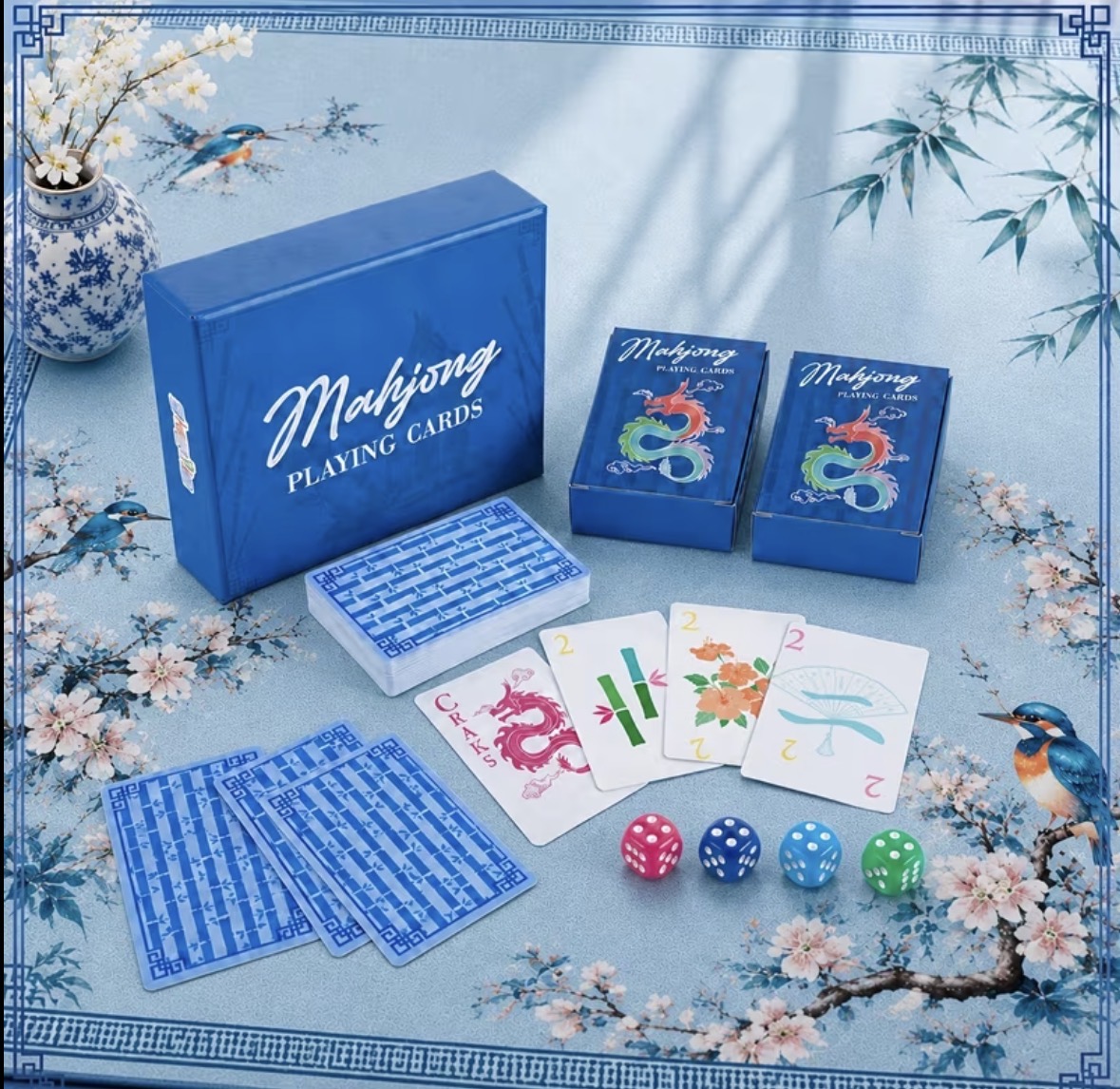 Mahjong Playing Cards American mahjong tile set