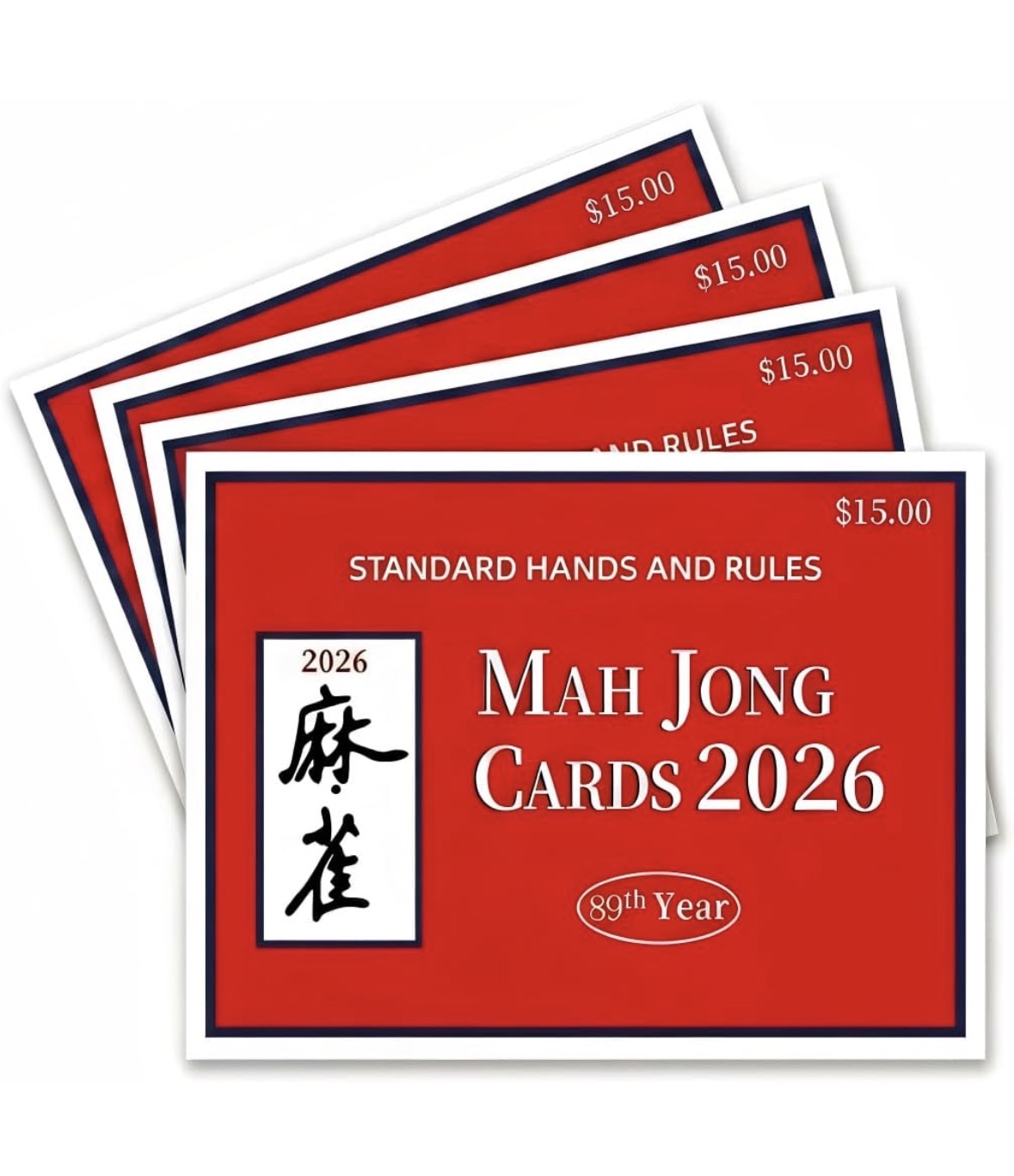 National Mahjong Card: 2026