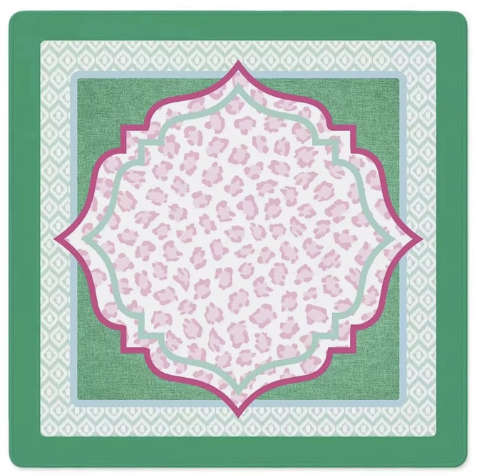 Wild About It mahjong play mat