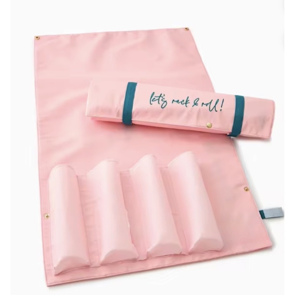 Pink Let's Rack & Roll mahjong rack bag