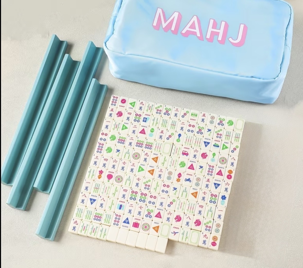 Mini travel tile set American mahjong tile set