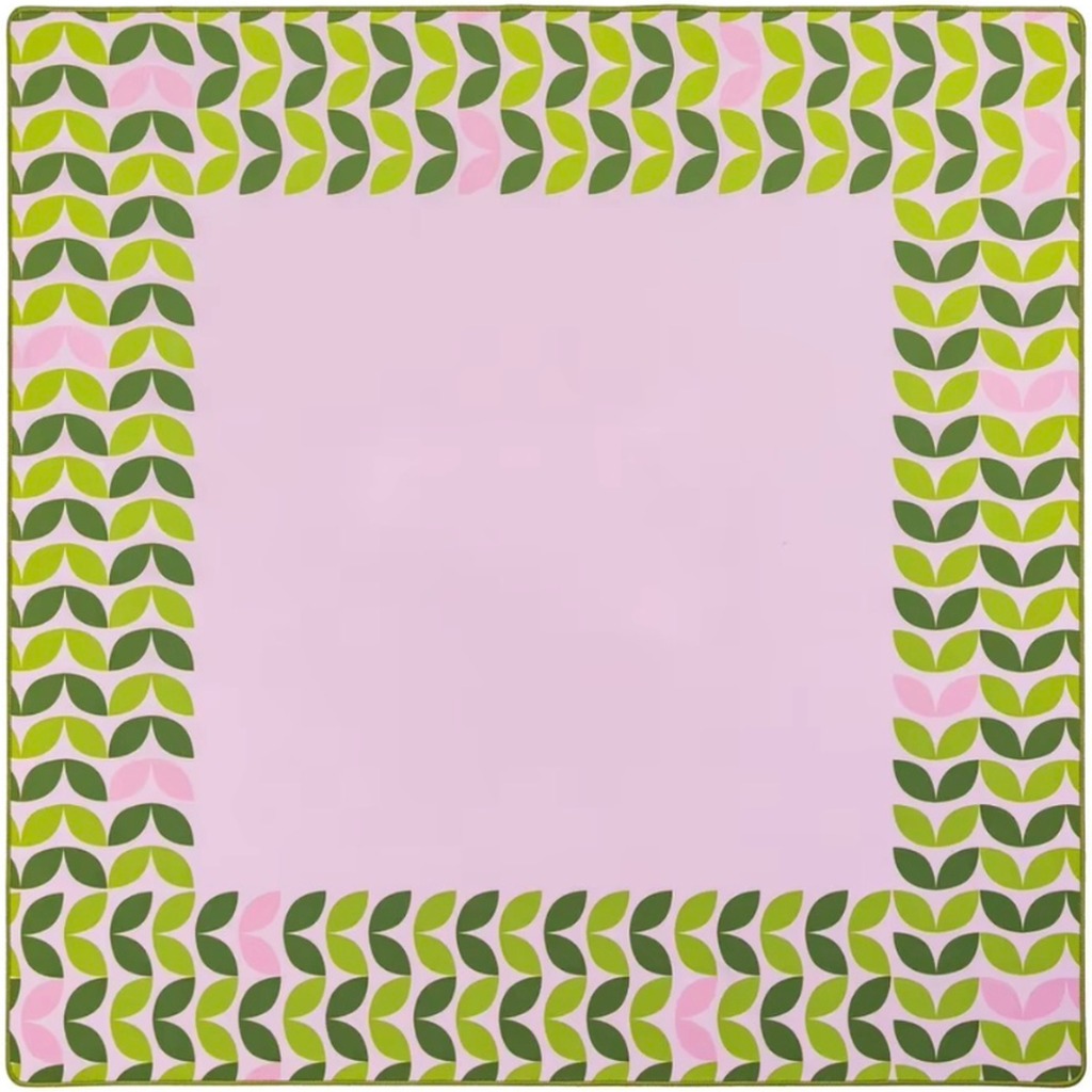 Printed Love mahjong play mat