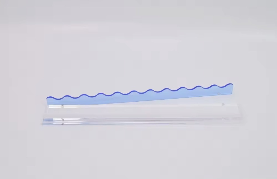 Acrylic Racks & Pushers — Blue