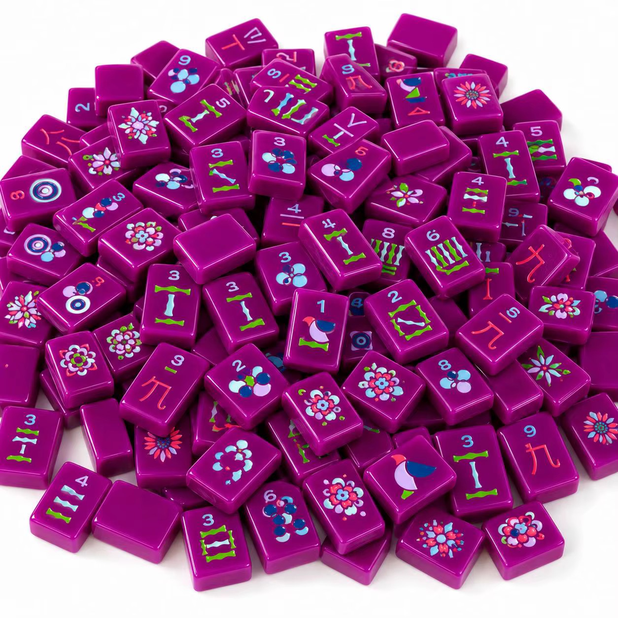 Berry Blast American mahjong tile set